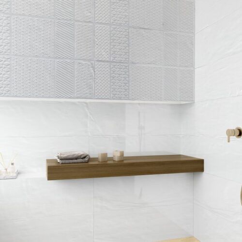 Bright Blanco Decor Brillo Rect.