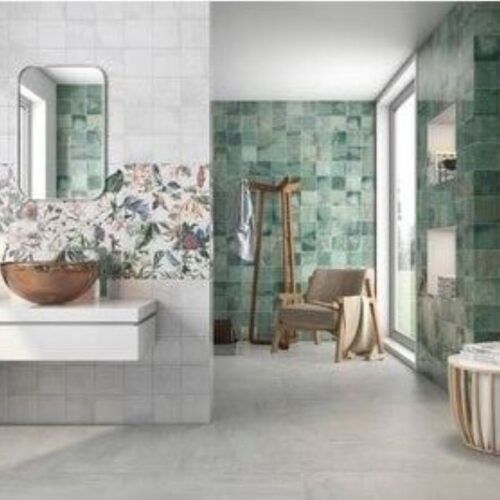 Vanity Flower Green