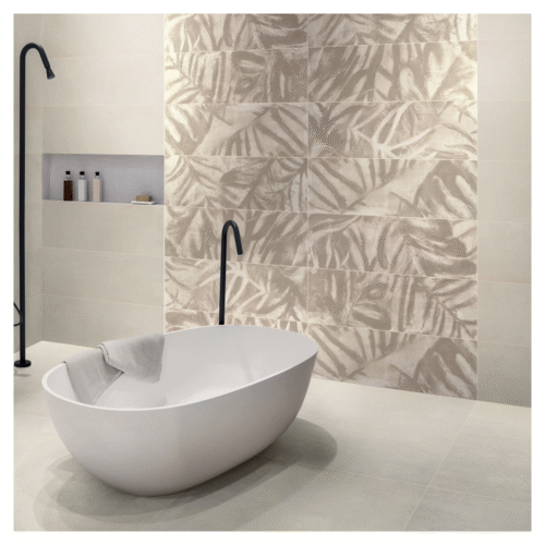 Palmette Decor Marfil Rect.