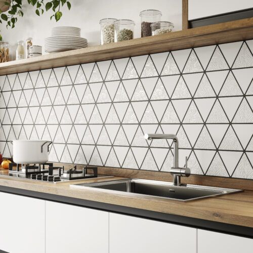 Triangle Deco Snow