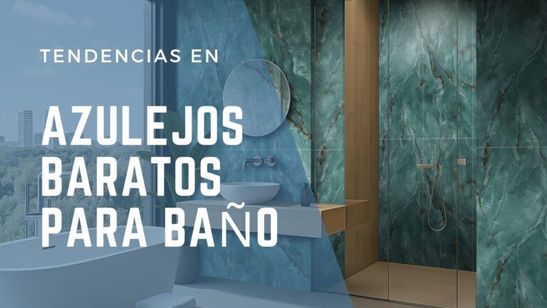 Lee más sobre el artículo Azulejos baratos para baño: tendencias, ideas y combinaciones