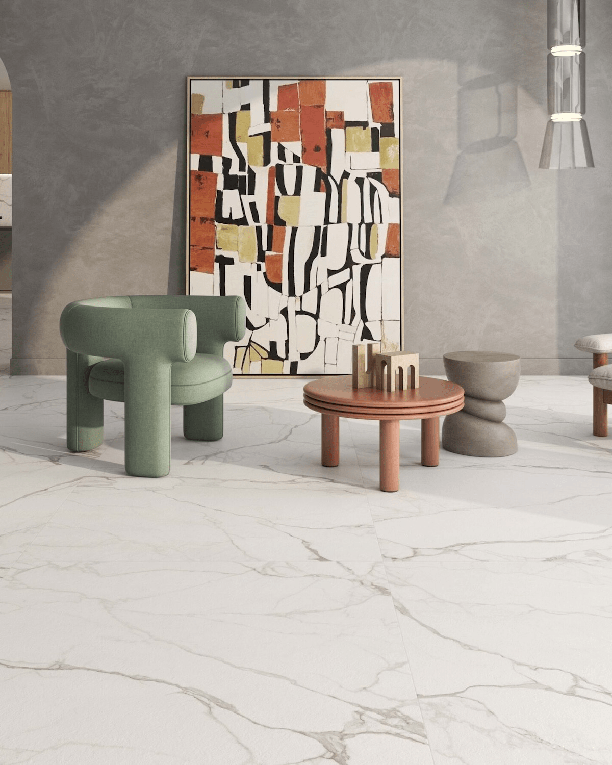 Rock Artemisa Ivory Mate Rect.
