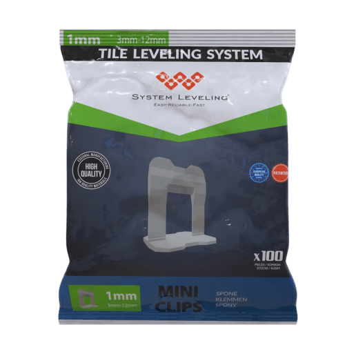 Mini Calzo Pro Sistema Nivelación 3mm (Bolsa/100ud)