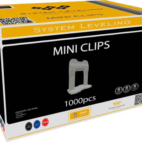 Mini Calzo Pro Sistema Nivelación 1mm (Caja/1000ud)