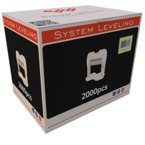 Calzo Pro Box Sistema Nivelación 3mm (Caja/2000ud)
