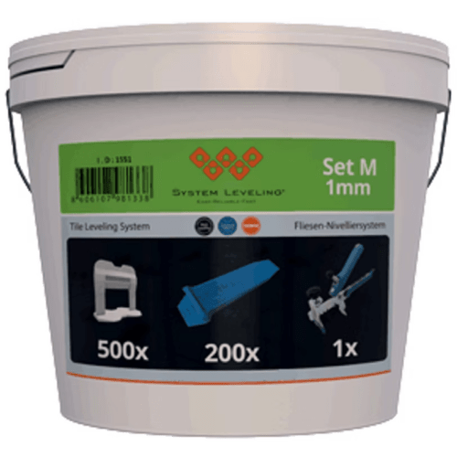 Set M Sistema Nivelación 3mm (Cubo/500-200-1)