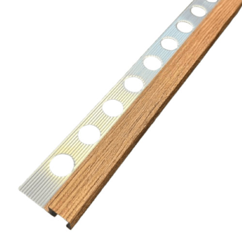 Perfil Aluminio Madera 3