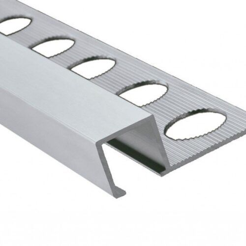 Perfil Aluminio Cuadrado Brillo