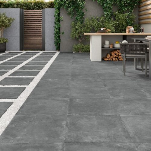 Merlot Graphite Rect. Inout